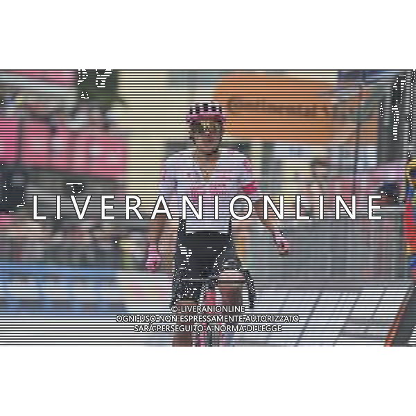 21-05-2025 Giro D\'italia; Tappa 11 Viareggio - Castelnovo Ne Monti; 2025, Ef Education - Easypost; Carapaz Antonio, Richard Antonio; Castelnovo Ne Monti; ©SIROTTI - AGENZIA ALDO LIVERANI SAS