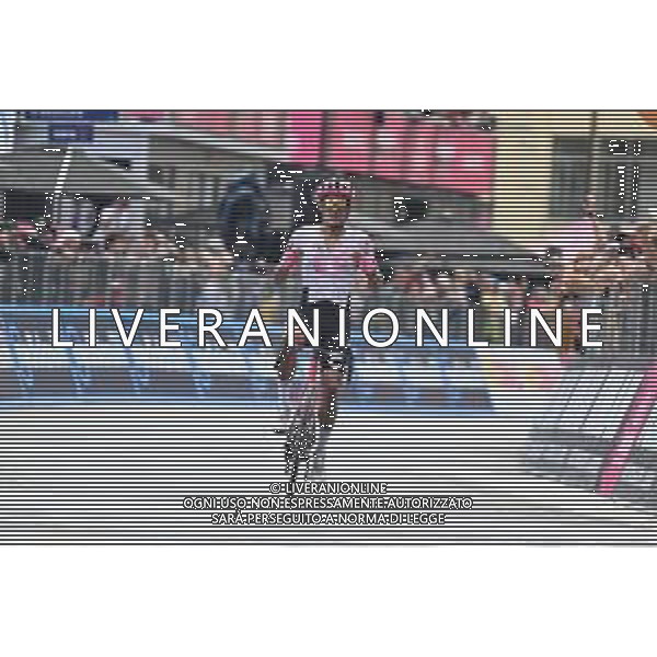 21-05-2025 Giro D\'italia; Tappa 11 Viareggio - Castelnovo Ne Monti; 2025, Ef Education - Easypost; Carapaz Antonio, Richard Antonio; Castelnovo Ne Monti; ©SIROTTI - AGENZIA ALDO LIVERANI SAS