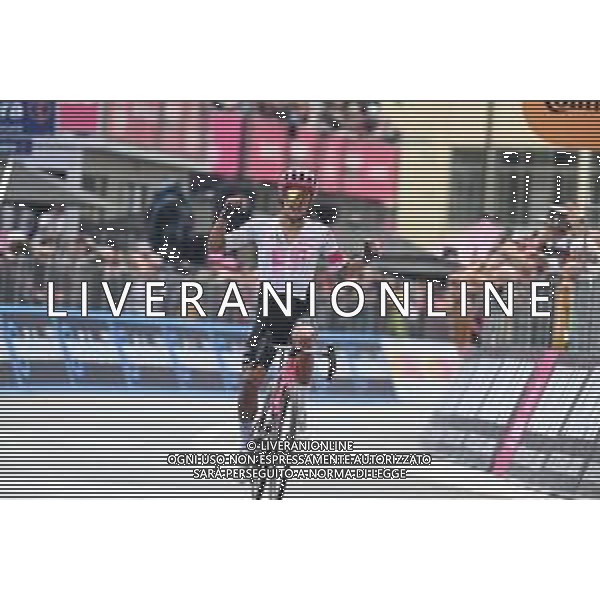 21-05-2025 Giro D\'italia; Tappa 11 Viareggio - Castelnovo Ne Monti; 2025, Ef Education - Easypost; Carapaz Antonio, Richard Antonio; Castelnovo Ne Monti; ©SIROTTI - AGENZIA ALDO LIVERANI SAS