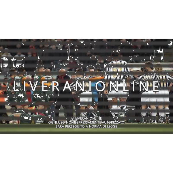 ROMA - JUVENTUS COPPA ITALIA TIM CUP 01.02.2006 NELLA FOTO: RISSA IN CAMPO PH TERRUSO/AG. ALDO LIVERANI