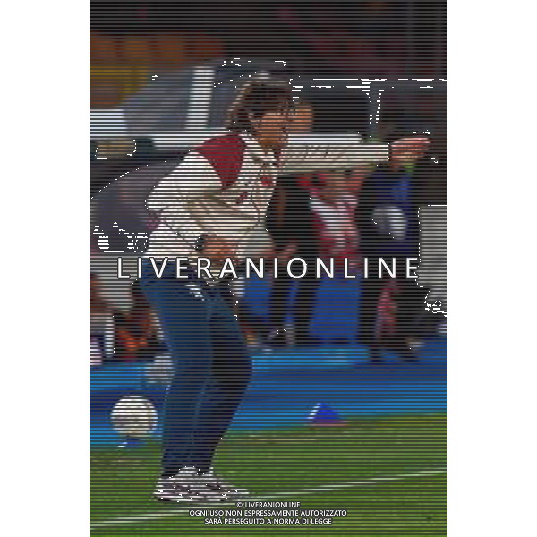 TVEM May 18, 2025 Lecce, Italy - US Lecce vs Torino FC - Italian soccer serie A 2024/25 - Via Del Mare Stadium. In the pic: coach Paolo Vanoli of Torino FC ©TVEM Emmanuele Mastrodonato - AGENZIA ALDO LIVERANI SAS