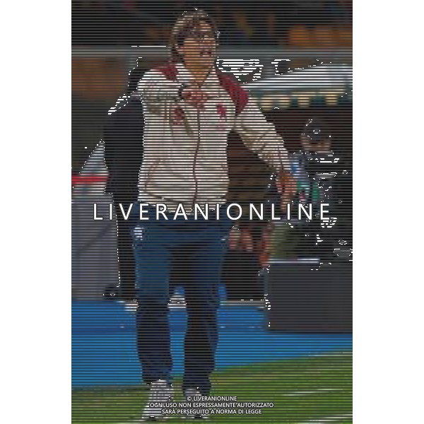TVEM May 18, 2025 Lecce, Italy - US Lecce vs Torino FC - Italian soccer serie A 2024/25 - Via Del Mare Stadium. In the pic: coach Paolo Vanoli of Torino FC ©TVEM Emmanuele Mastrodonato - AGENZIA ALDO LIVERANI SAS