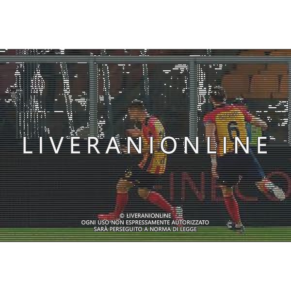 TVEM May 18, 2025 Lecce, Italy - US Lecce vs Torino FC - Italian soccer serie A 2024/25 - Via Del Mare Stadium. In the pic: Ylber Ramadani of US Lecce celebrates after scoring a goal ©TVEM Emmanuele Mastrodonato - AGENZIA ALDO LIVERANI SAS