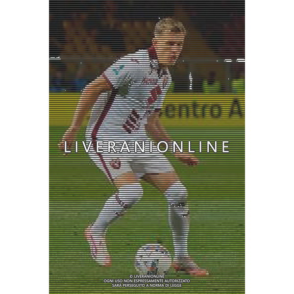 TVEM May 18, 2025 Lecce, Italy - US Lecce vs Torino FC - Italian soccer serie A 2024/25 - Via Del Mare Stadium. In the pic: Marcus Pedersen of Torino FC ©TVEM Emmanuele Mastrodonato - AGENZIA ALDO LIVERANI SAS