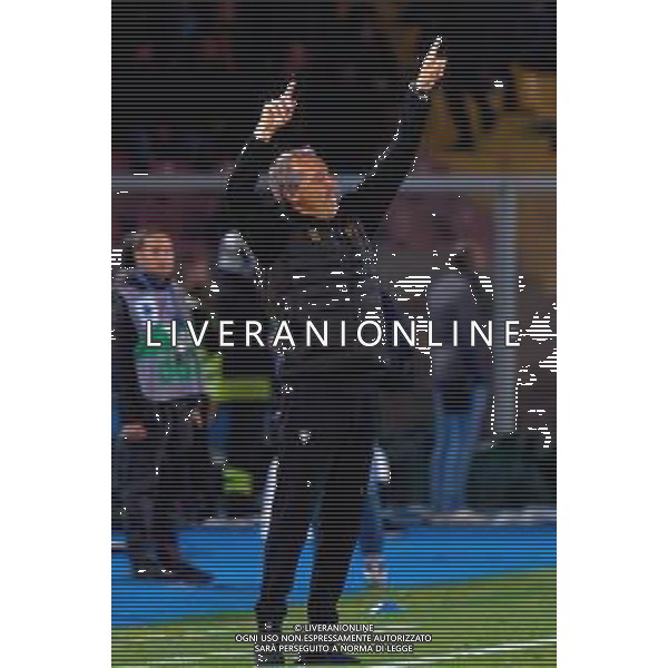 TVEM May 18, 2025 Lecce, Italy - US Lecce vs Torino FC - Italian soccer serie A 2024/25 - Via Del Mare Stadium. In the pic: coach Marco Giampaolo of US Lecce ©TVEM Emmanuele Mastrodonato - AGENZIA ALDO LIVERANI SAS