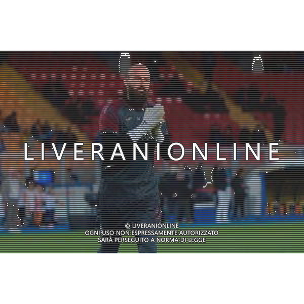 TVEM May 18, 2025 Lecce, Italy - US Lecce vs Torino FC - Italian soccer serie A 2024/25 - Via Del Mare Stadium. In the pic: Vanja Milinkovic-Savic of Torino FC ©TVEM Emmanuele Mastrodonato - AGENZIA ALDO LIVERANI SAS