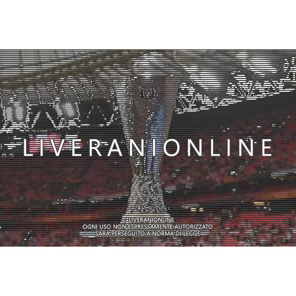 TVRG Tottenham Hotspur vs Manchester United nella foto la coppa trofeo per i vincitori della UEFA Europa League Bilbao (SPA) 21-05-2025 Stadio San Mames UEFA Europa League - finale foto Roberto Garavaglia/Agenzia Aldo Liverani sas