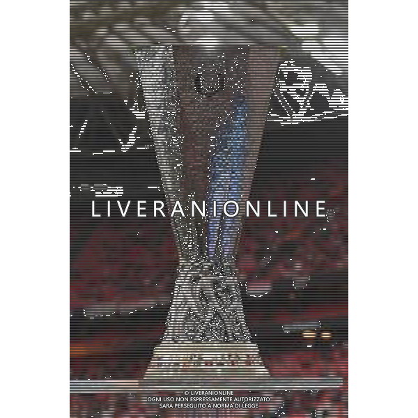 TVRG Tottenham Hotspur vs Manchester United nella foto la coppa trofeo per i vincitori della UEFA Europa League Bilbao (SPA) 21-05-2025 Stadio San Mames UEFA Europa League - finale foto Roberto Garavaglia/Agenzia Aldo Liverani sas