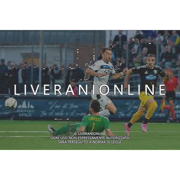 Vanja Viahovic of Atalanta U23 in action against Stefano Greco of Audace Cerignola -Audace Cerignola - Atalanta U23 ritorno dei quarti di finale play-off Serie C - 21.05.2025 ©TVEM Emmanuele Mastrodonato - AGENZIA ALDO LIVERANI SAS