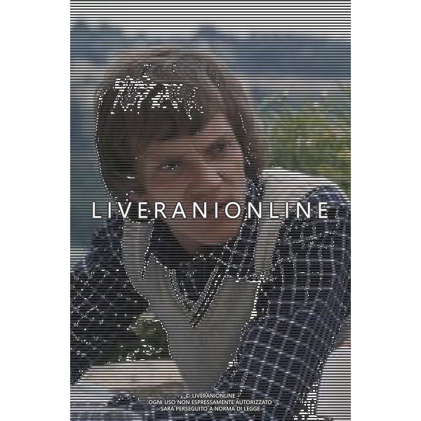 COL-RETROSPETTIVA MALCOM MCDOWELL ATTORE NELLA FOTO MALCOM MCDOWELL A CANNES NELL\'ANNO 1973 AG ALDO LIVERANI SAS
