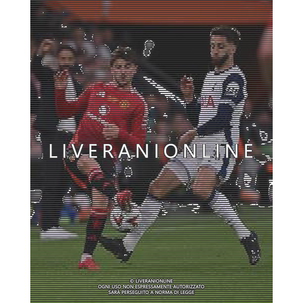 TVRG Tottenham Hotspur vs Manchester United nella foto Mason Mount (Manchester United) e Rodrigo Bentancur (Tottenham Hotspur) Bilbao (SPA) 21-05-2025 Stadio San Mames UEFA Europa League - finale foto Roberto Garavaglia/Agenzia Aldo Liverani sas