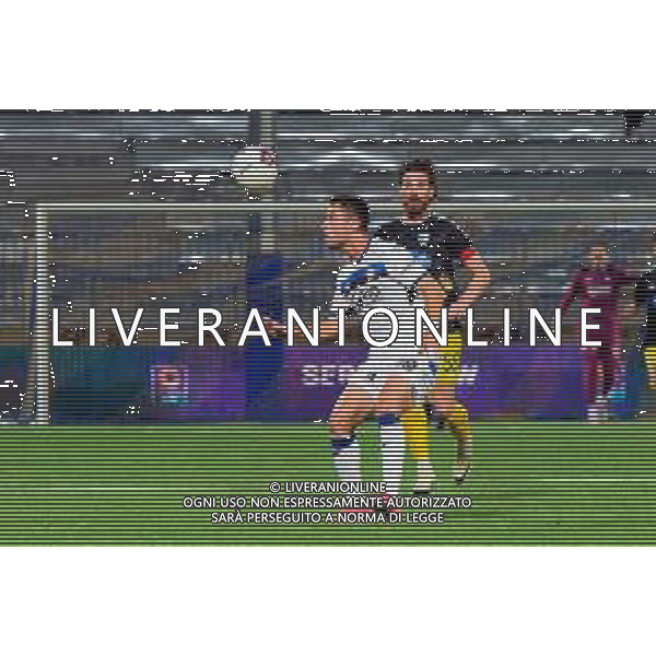 Vanja Viahovic of Atalanta U23 in action against Luca Martinelli of Audace Cerignola -Audace Cerignola - Atalanta U23 ritorno dei quarti di finale play-off Serie C - 21.05.2025 ©TVEM Emmanuele Mastrodonato - AGENZIA ALDO LIVERANI SAS