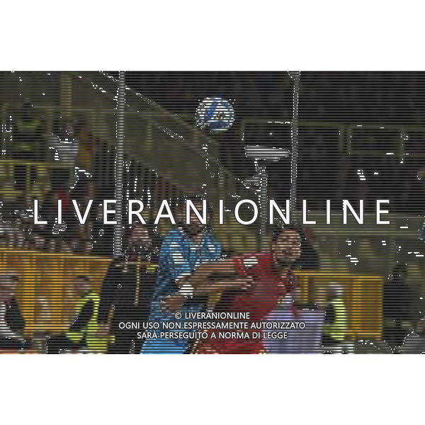 Serie B 2024-2025 Playoff Stadio Nicola Ceravolo (Catanzaro) Nella foto: Giacomo Quagliata e Rachid Kouda Andrea Rosito @Agenzia Liverani Sas -Catanzaro - Spezia semifinale playoff Serie B - 21.05.2025