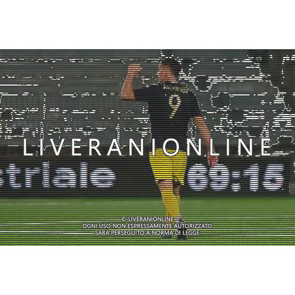 Francesco Salvemini of Audace Cerignola celebrates after scoring a goal - Audace Cerignola - Atalanta U23 ritorno dei quarti di finale play-off Serie C - 21.05.2025 ©TVEM Emmanuele Mastrodonato - AGENZIA ALDO LIVERANI SAS