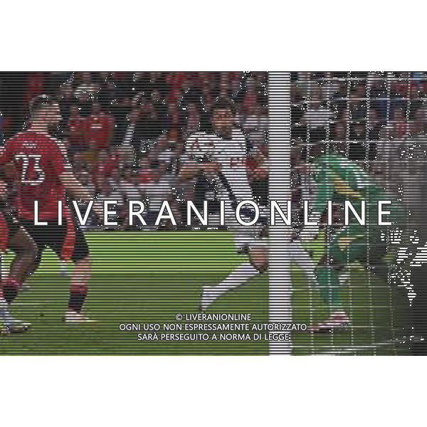 TVRG Tottenham Hotspur vs Manchester United nella foto Brennan Johnson (Tottenham Hotspur) segna il gol dell\'1 a 0 Bilbao (SPA) 21-05-2025 Stadio San Mames UEFA Europa League - finale foto Roberto Garavaglia/Agenzia Aldo Liverani sas