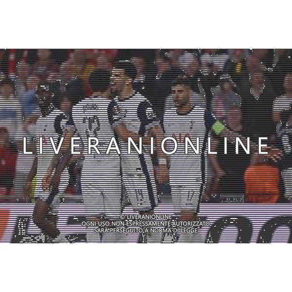 TVRG Tottenham Hotspur vs Manchester United nella foto giocatori Tottenham Hotspur esultanza dopo il gol dell\'1 a 0 Bilbao (SPA) 21-05-2025 Stadio San Mames UEFA Europa League - finale foto Roberto Garavaglia/Agenzia Aldo Liverani sas