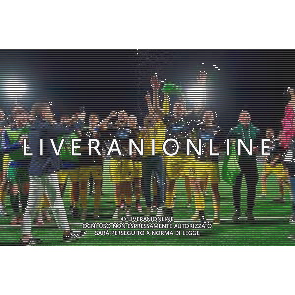 players of Audace Cerignola celebrates the victory - Audace Cerignola - Atalanta U23 ritorno dei quarti di finale play-off Serie C - 21.05.2025 ©TVEM Emmanuele Mastrodonato - AGENZIA ALDO LIVERANI SAS