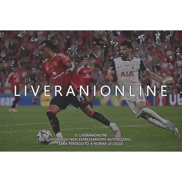 TVRG Tottenham Hotspur vs Manchester United nella foto Leny Yoro (Manchester United) e sulla DX Dominic Solanke (Tottenham Hotspur) Bilbao (SPA) 21-05-2025 Stadio San Mames UEFA Europa League - finale foto Roberto Garavaglia/Agenzia Aldo Liverani sas