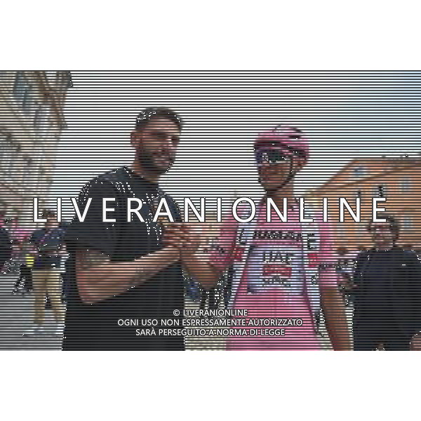 22-05-2025 Giro D\'italia; Tappa 12 Modena - Viadana; 2025, Uae Team Emirates - Xrg; Del Toro Romero, Isaac; Berardi, Domenico; Modena; ©SIROTTI - AGENZIA ALDO LIVERANI SAS