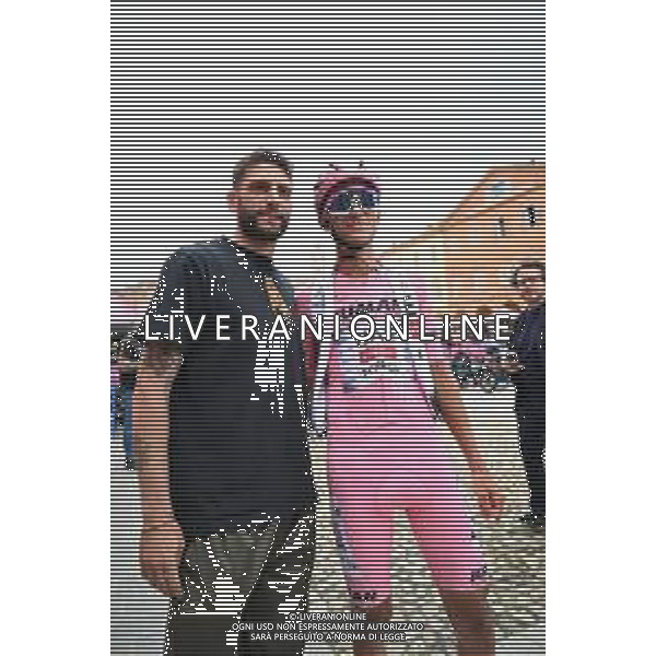 22-05-2025 Giro D\'italia; Tappa 12 Modena - Viadana; 2025, Uae Team Emirates - Xrg; Del Toro Romero, Isaac; Berardi, Domenico; Modena; ©SIROTTI - AGENZIA ALDO LIVERANI SAS