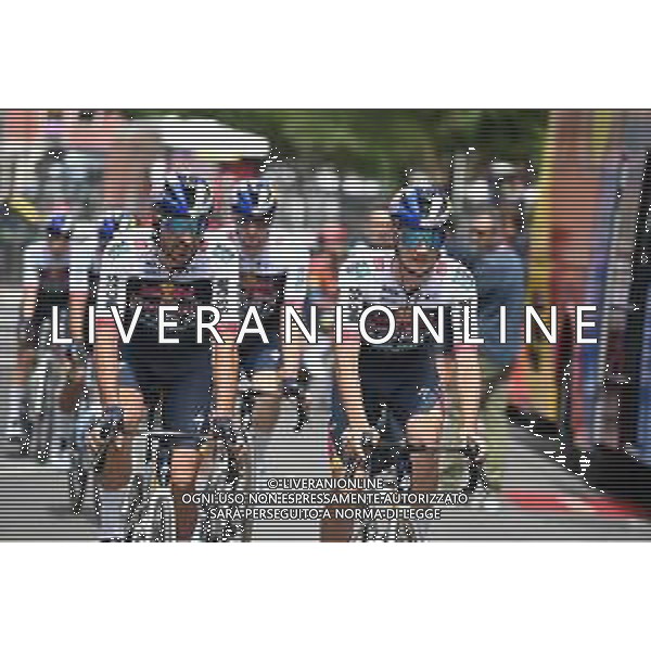 23-05-2025 Giro D\'italia; Tappa 13 Rovigo - Vicenza; 2025, Red Bull - Bora Hansgrohe; Moscon, Gianni; Pellizzari, Giulio; Rovigo; ©SIROTTI - AGENZIA ALDO LIVERANI SAS