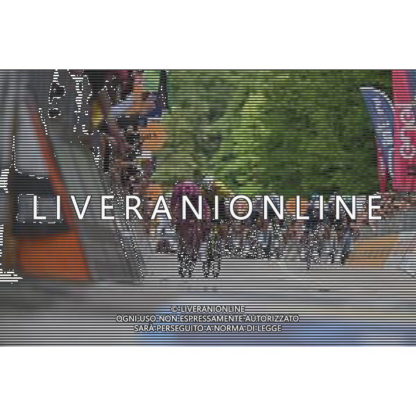 23-05-2025 Giro D\'italia; Tappa 13 Rovigo - Vicenza; 2025, Lidl - Trek; 2025, Visma - Lease A Bike; Pedersen, Mads; Van Aert, Wout; Vicenza - Monte Berico; ©SIROTTI - AGENZIA ALDO LIVERANI SAS