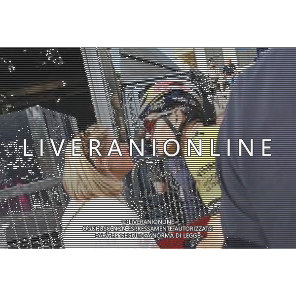 23-05-2025 Giro D\'italia; Tappa 13 Rovigo - Vicenza; 2025, Visma - Lease A Bike; Van Aert, Wout; Moglie Van Aert, Wout; Vicenza - Monte Berico; ©SIROTTI - AGENZIA ALDO LIVERANI SAS