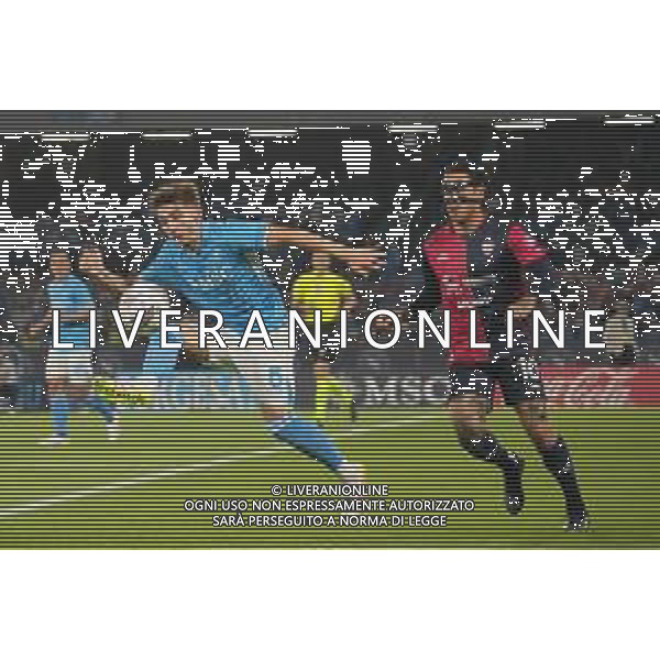 23.05.2025 NAPOLI - CAMPIONATO CALCIO SERIE A NAPOLI vs CAGLIARI NELLA FOTO: Billy Gilmour FOTO MOSCA, AG.LIVERANI- AGENZIA ALDO LIVERANI SAS