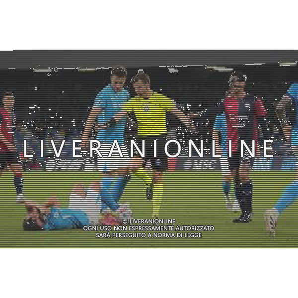 NAPOLI - CAGLIARI CAMPIONATO CALCIO SERIE A 23.05.2025 NELLA FOTO: arbitro LA PENNA FOTO MOSCA, AG,LIVERANI- AGENZIA ALDO LIVERANI SAS