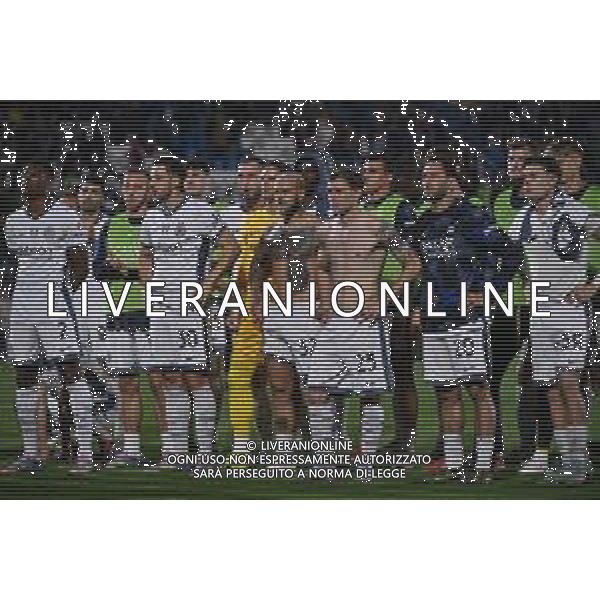 Como vs Inter nella foto giocatori Inter sotto il settore ospiti a fine gara Como 23-05-2025 Stadio Giuseppe Sinigaglia Campionato Serie A Enilive - 38a giornata foto Roberto Garavaglia/Agenzia Aldo Liverani sas