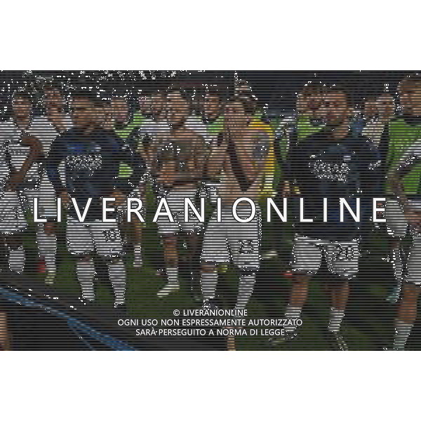 Como vs Inter nella foto giocatori Inter sotto il settore ospiti a fine gara Como 23-05-2025 Stadio Giuseppe Sinigaglia Campionato Serie A Enilive - 38a giornata foto Roberto Garavaglia/Agenzia Aldo Liverani sas