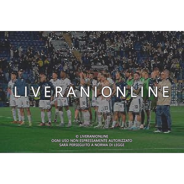 TVEM May 23, 2025 Como, Italy - Como 1907 vs FC Inter - Italian soccer serie A 2024/25 - Giuseppe Sinigaglia Stadium. In the pic: the FC Inter players disappointed ©TVEM Emmanuele Mastrodonato - AGENZIA ALDO LIVERANI SAS