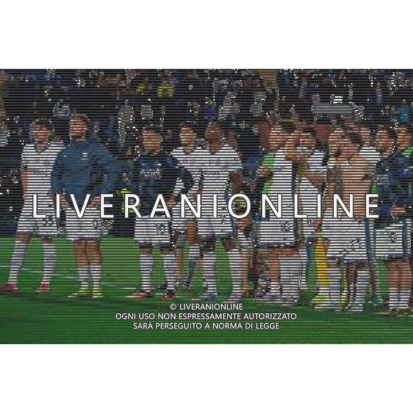 TVEM May 23, 2025 Como, Italy - Como 1907 vs FC Inter - Italian soccer serie A 2024/25 - Giuseppe Sinigaglia Stadium. In the pic: the FC Inter players disappointed ©TVEM Emmanuele Mastrodonato - AGENZIA ALDO LIVERANI SAS
