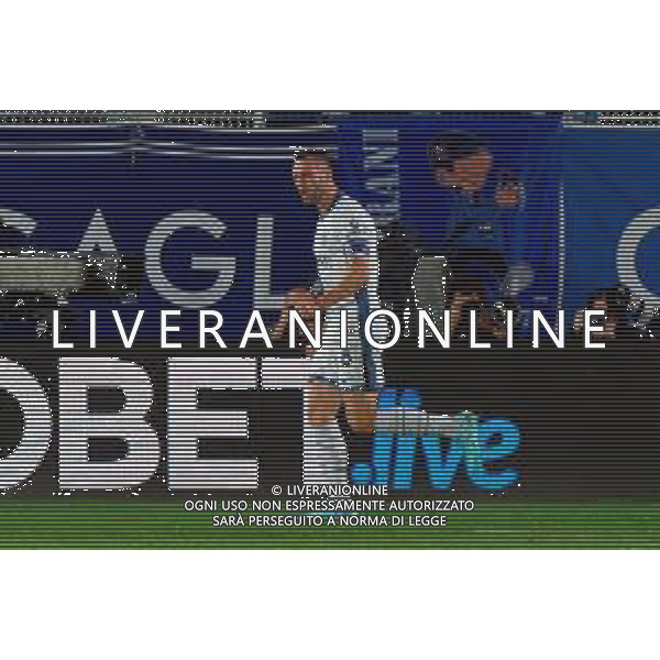 TVEM May 23, 2025 Como, Italy - Como 1907 vs FC Inter - Italian soccer serie A 2024/25 - Giuseppe Sinigaglia Stadium. In the pic: Stefan de Vrij of FC Inter celebrates after scoring a goal ©TVEM Emmanuele Mastrodonato - AGENZIA ALDO LIVERANI SAS