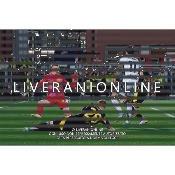 TVEM May 23, 2025 Como, Italy - Como 1907 vs FC Inter - Italian soccer serie A 2024/25 - Giuseppe Sinigaglia Stadium. In the pic: Joaquín Correa of FC Inter scores a goal of 0-2 ©TVEM Emmanuele Mastrodonato - AGENZIA ALDO LIVERANI SAS