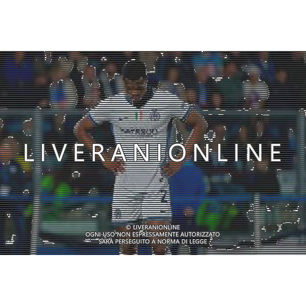 TVEM May 23, 2025 Como, Italy - Como 1907 vs FC Inter - Italian soccer serie A 2024/25 - Giuseppe Sinigaglia Stadium. In the pic: Denzel Dumfries of FC Inter disappointment ©TVEM Emmanuele Mastrodonato - AGENZIA ALDO LIVERANI SAS