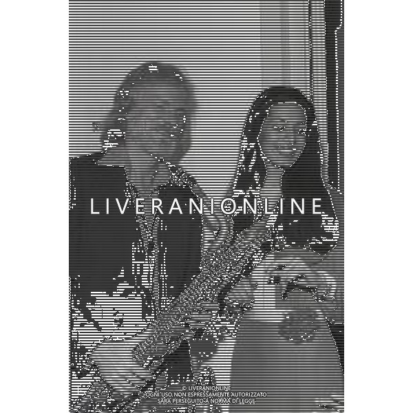 NEG-RETROSPETTIVA GERRY MULLIGAN SASSOFONISTA-COMPOSITORE E ARRANGIATORE STATUNITENSE NELLA FOTO GERRY MULLIGAN A VENEZIA NELL\'ANNO 1974 AG GIOVANNI LIVERANI-AG ALDO LIVERANI SAS