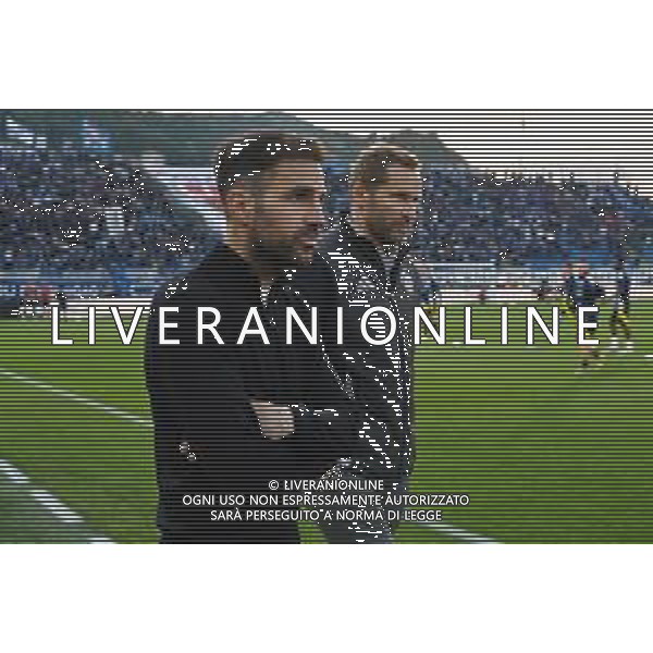 Como vs Inter nella foto Cesc Fabregas allenatore Como e sulla DX Carlalberto Ludi direttore generale e sportivo Como Como 23-05-2025 Stadio Giuseppe Sinigaglia Campionato Serie A Enilive - 38a giornata foto Roberto Garavaglia/Agenzia Aldo Liverani sas