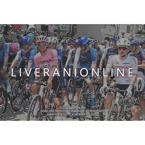 24-05-2025 Giro D\'italia; Tappa 14 Treviso - Gorizia; 2025, Uae Team Emirates - Xrg; Del Toro Romero, Isaac; Ayuso Pesquera, Juan; Treviso; ©SIROTTI - AGENZIA ALDO LIVERANI SAS