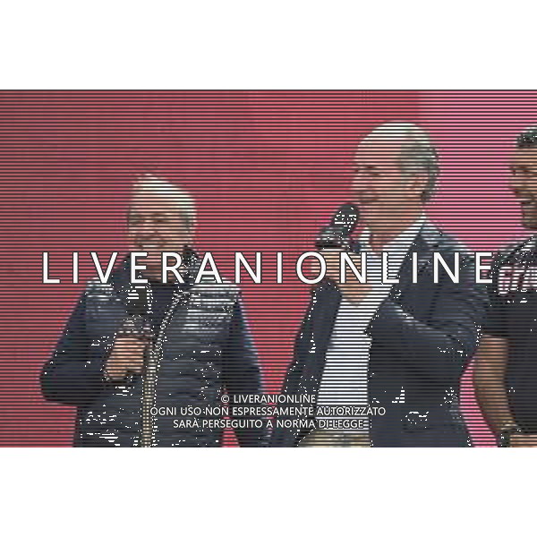 24-05-2025 Giro D\'italia; Tappa 14 Treviso - Gorizia; Zaia, Luca; Vegni, Mauro; Treviso; ©SIROTTI - AGENZIA ALDO LIVERANI SAS