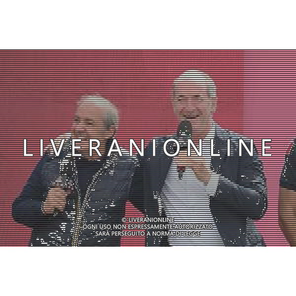 24-05-2025 Giro D\'italia; Tappa 14 Treviso - Gorizia; Zaia, Luca; Vegni, Mauro; Treviso; ©SIROTTI - AGENZIA ALDO LIVERANI SAS