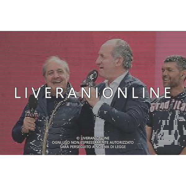 24-05-2025 Giro D\'italia; Tappa 14 Treviso - Gorizia; Zaia, Luca; Vegni, Mauro; Treviso; ©SIROTTI - AGENZIA ALDO LIVERANI SAS