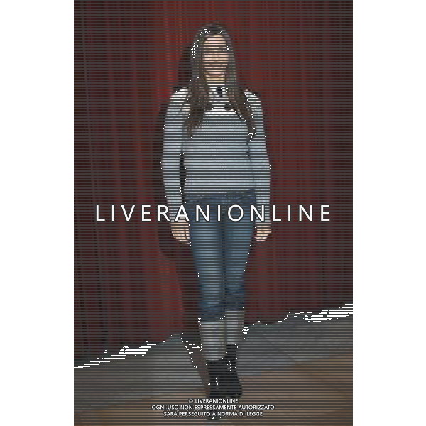 MILANO 7-2-06 TEATRO MANZONI CONFERENZA STAMPA DI PRESENTAZIONE DELLO SPETTACOLO LIOLA NELLA FOTO: MANUELA ARCURI PH: AG. ALDO LIVERANI 