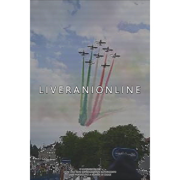 24-05-2025 Giro D\'italia; Tappa 14 Treviso - Gorizia; 2025, Groupama - Fdj; Gaudu, David; Frecce, Tricolori; Gorizia; foto stefano sirotti-ag aldo liverani sas