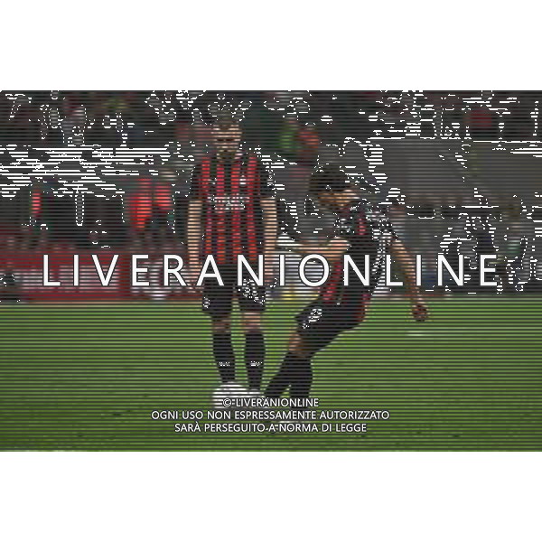 Milan vs Monza nella foto Joao Felix Sequeira (Milan) segna il gol del 2 a 0 Milano 24-05-2025 Stadio Giuseppe Meazza - San Siro Campionato Serie A Enilive - 38a giornata foto Roberto Garavaglia/Agenzia Aldo Liverani sas