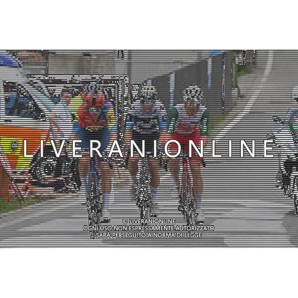 25-05-2025 Giro D\'italia; Tappa 15 Fiume Veneto - Asiago; 2025, Lidl - Trek; 2025, Movistar; 2025, Polti - Visit Malta; Konrad, Patrick; Milesi, Lorenzo; Bais, Mattia; Ca\' Del Poggio; ©SIROTTI - AGENZIA ALDO LIVERANI SAS