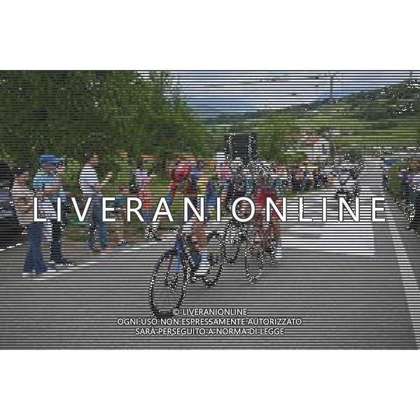 25-05-2025 Giro D\'italia; Tappa 15 Fiume Veneto - Asiago; 2025, Lidl - Trek; 2025, Movistar; 2025, Polti - Visit Malta; Konrad, Patrick; Milesi, Lorenzo; Bais, Mattia; Ca\' Del Poggio; ©SIROTTI - AGENZIA ALDO LIVERANI SAS