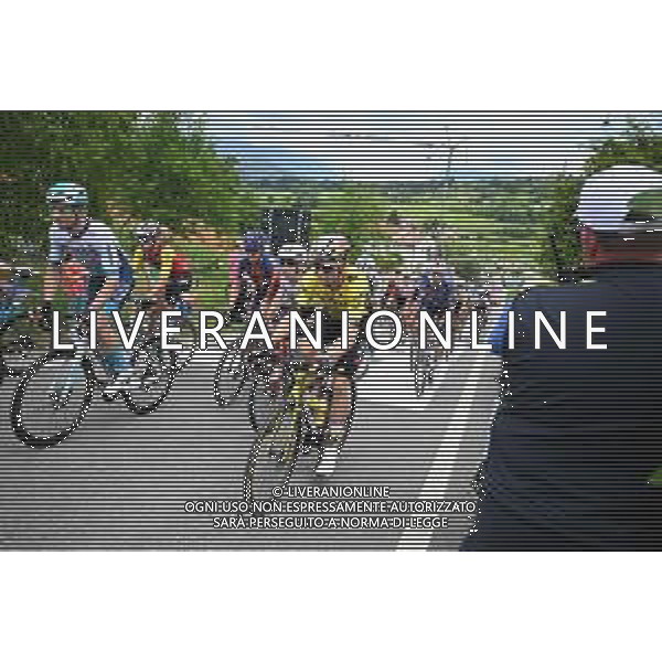25-05-2025 Giro D\'italia; Tappa 15 Fiume Veneto - Asiago; 2025, Visma - Lease A Bike; Van Aert, Wout; Ca\' Del Poggio; ©SIROTTI - AGENZIA ALDO LIVERANI SAS