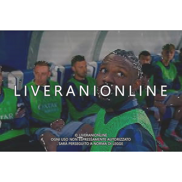 TVEM May 23, 2025 Como, Italy - Como 1907 vs FC Inter - Italian soccer serie A 2024/25 - Giuseppe Sinigaglia Stadium. In the pic: Marcus Thuram of FC Inter ©TVEM Emmanuele Mastrodonato - AGENZIA ALDO LIVERANI SAS