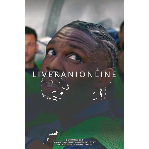 TVEM May 23, 2025 Como, Italy - Como 1907 vs FC Inter - Italian soccer serie A 2024/25 - Giuseppe Sinigaglia Stadium. In the pic: Marcus Thuram of FC Inter ©TVEM Emmanuele Mastrodonato - AGENZIA ALDO LIVERANI SAS
